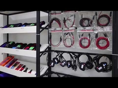 โชว์รูมสายเคเบิลพลังงานแสงอาทิตย์ DC และขั้วต่อพลังงานแสงอาทิตย์ และชุดเครื่องมือ